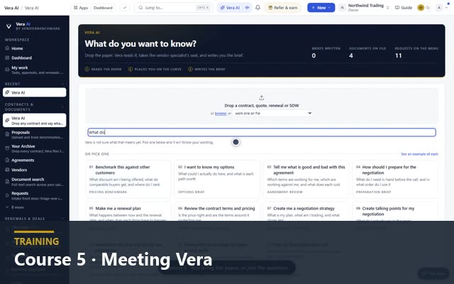 Course 5 · Meeting Vera