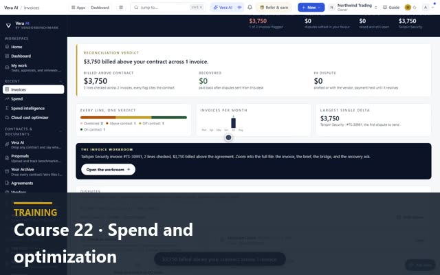 Course 22 · Spend and optimization