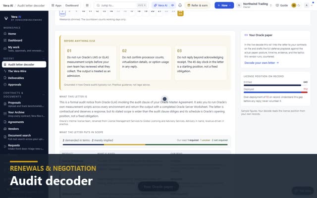 Audit decoder